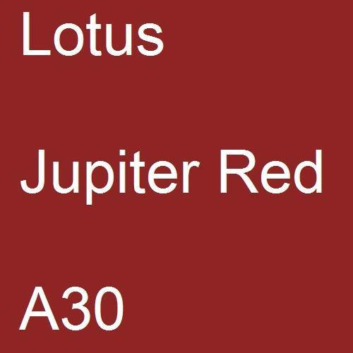 Lotus, Jupiter Red, A30.